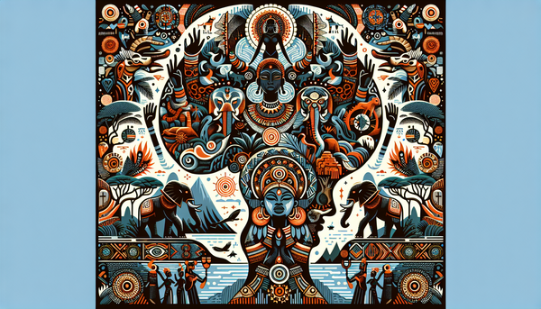 African Mythology in Art and Literature