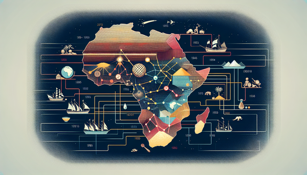 The Evolution of African Trade Networks over Millennia